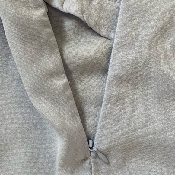 LIMITED EDITION Adidas Originals Blue Linen Embroidered Shirt ( PART OF A SET) - Picture 7 of 8